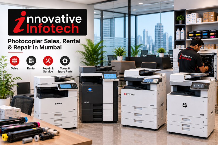 Innovative Infotech, photocopier sales, rental and repair in Mumbai