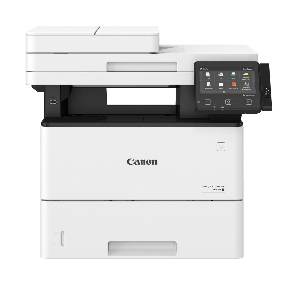 Canon imageRUNNER 1643iF II A4 mono copier printer scanner fax front view