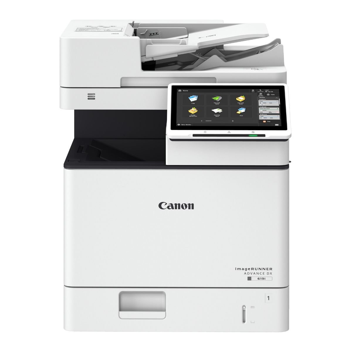 Canon imageRUNNER ADVANCE DX 619i A4 mono multifunction copier printer scanner front view