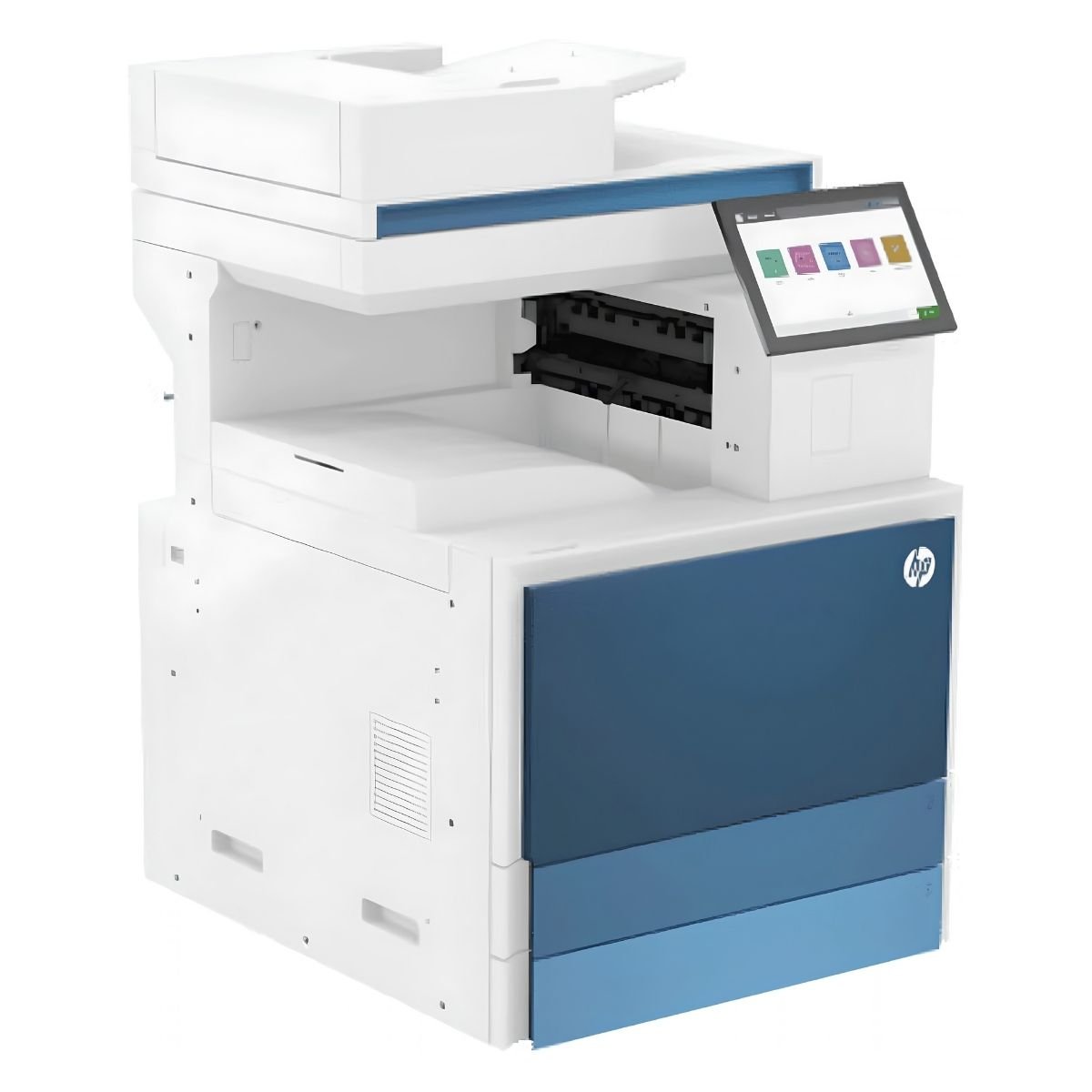 HP LaserJet Managed MFP E82660dn A3 black and white photocopier machine front view