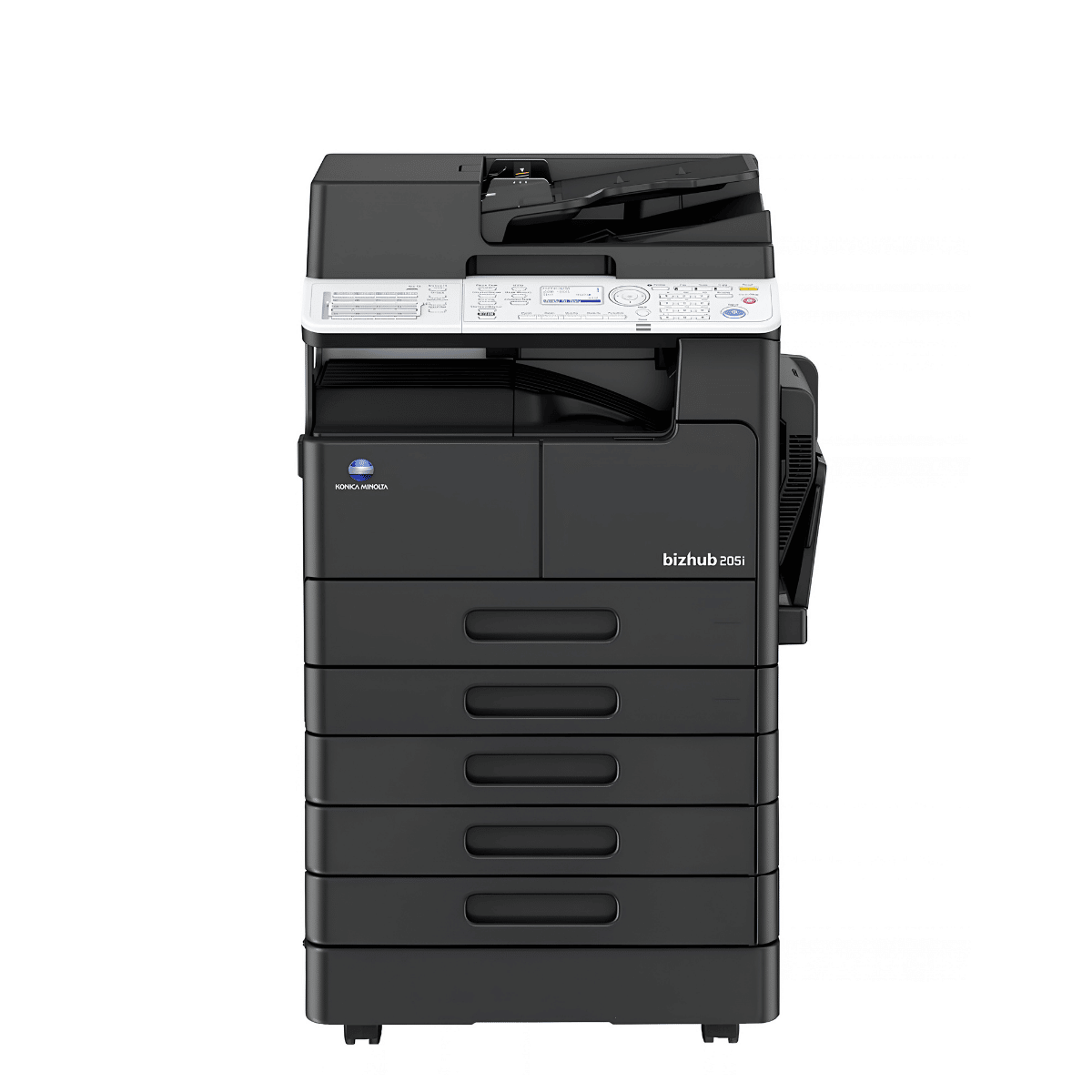 Konica Minolta bizhub 205i A3 mono printer copier scanner front view