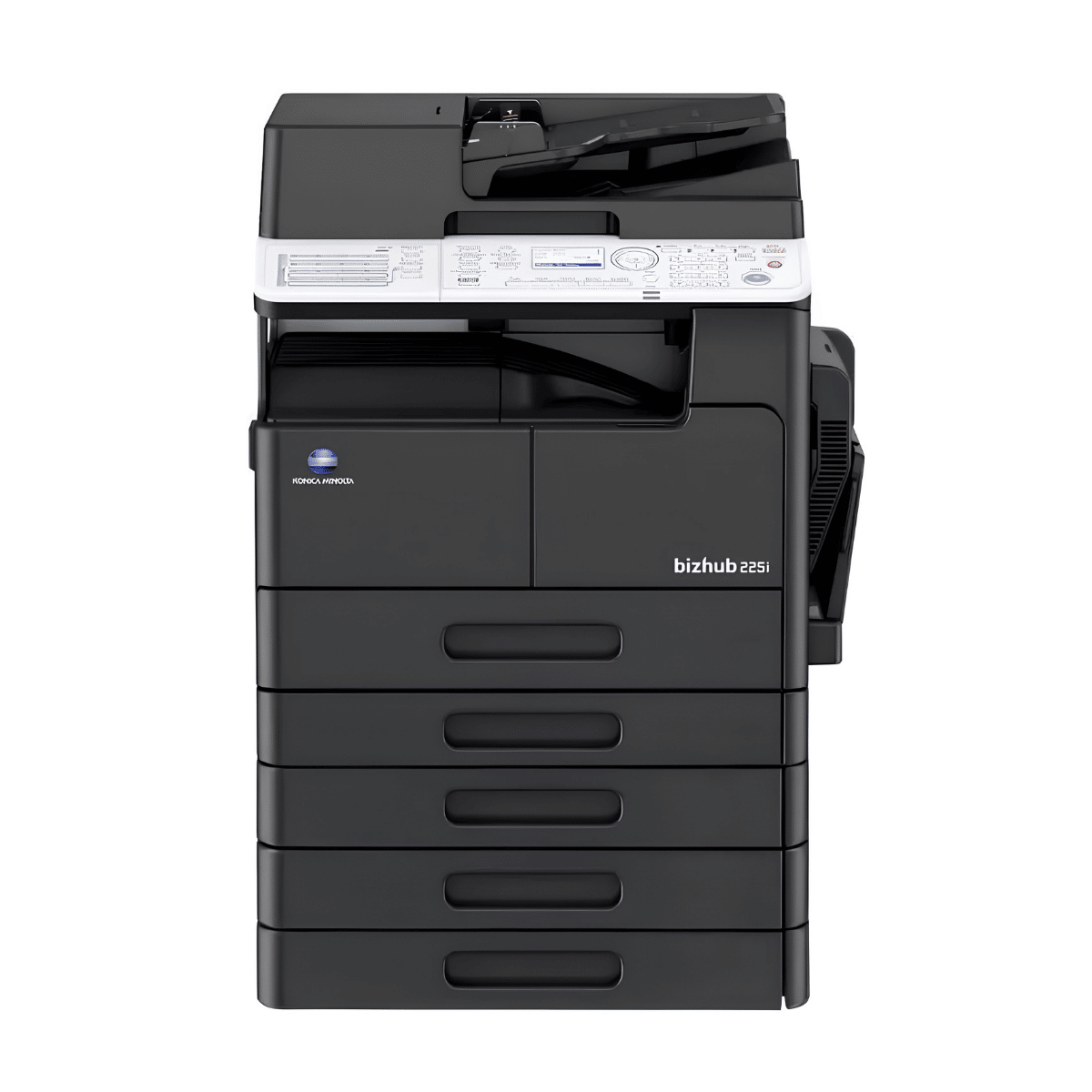 Konica Minolta bizhub 225i A3 mono printer copier scanner front view