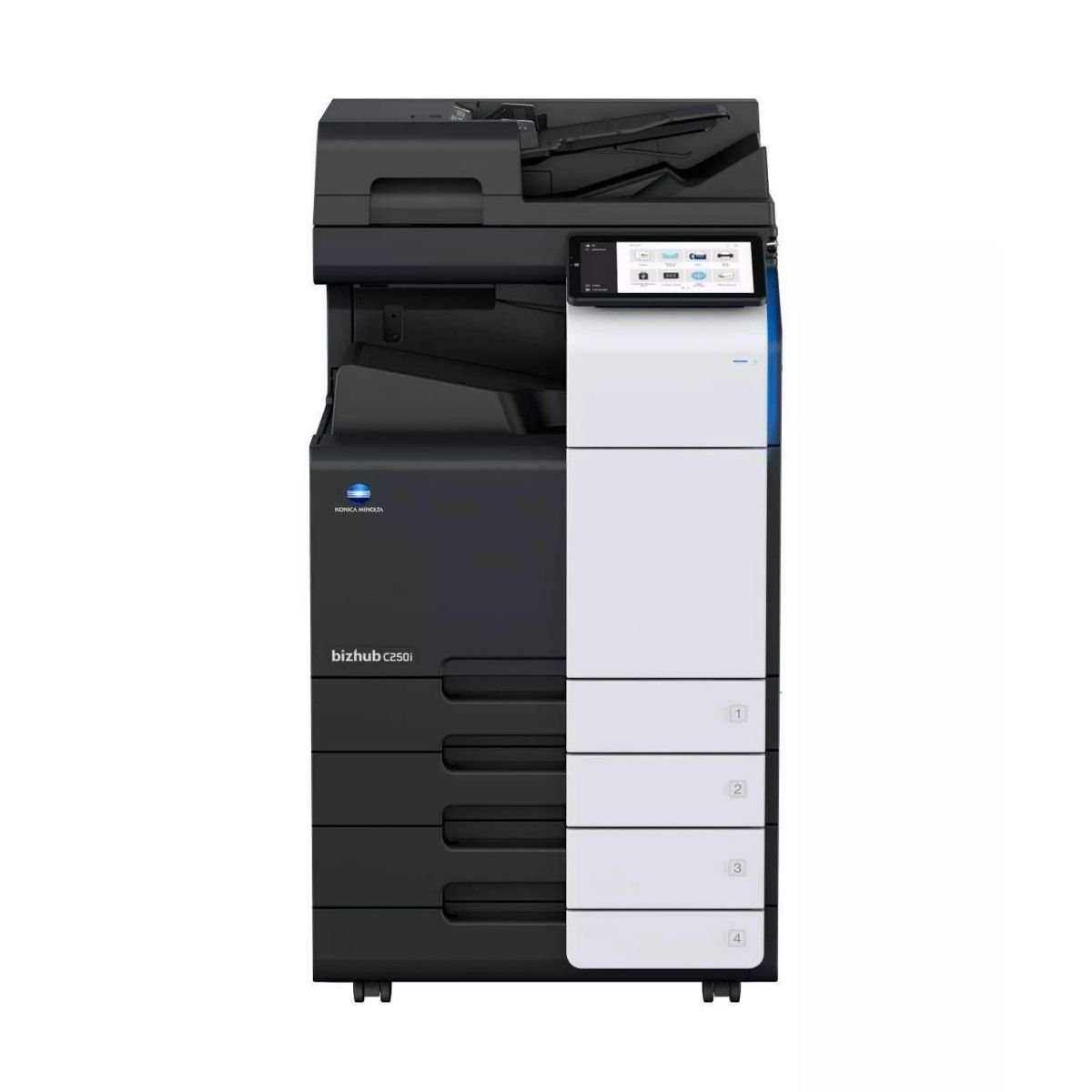 Konica Minolta bizhub C250i A3 colour photocopier printer scanner with finisher