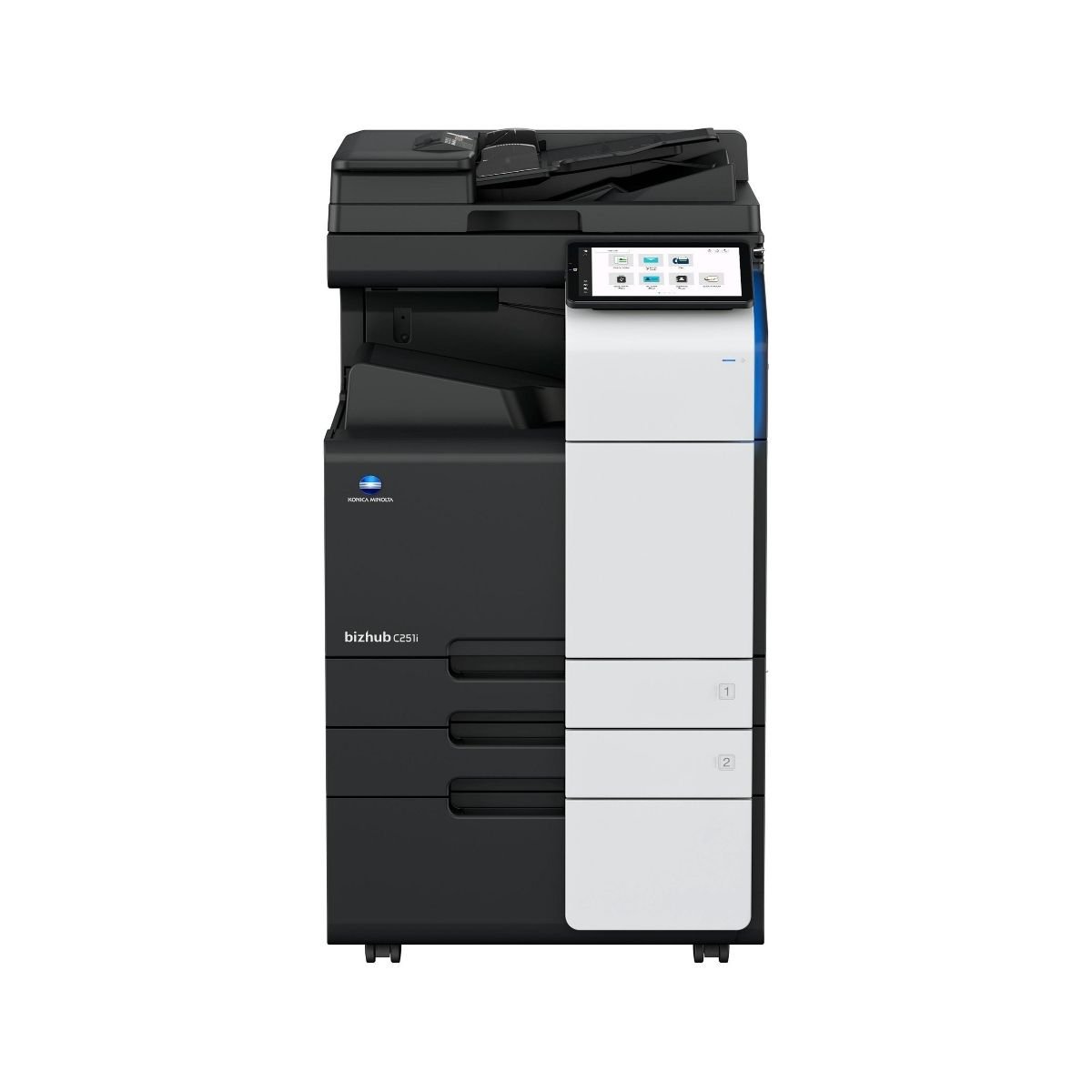 Konica Minolta bizhub C251i A3 colour photocopier printer scanner with tablet style panel
