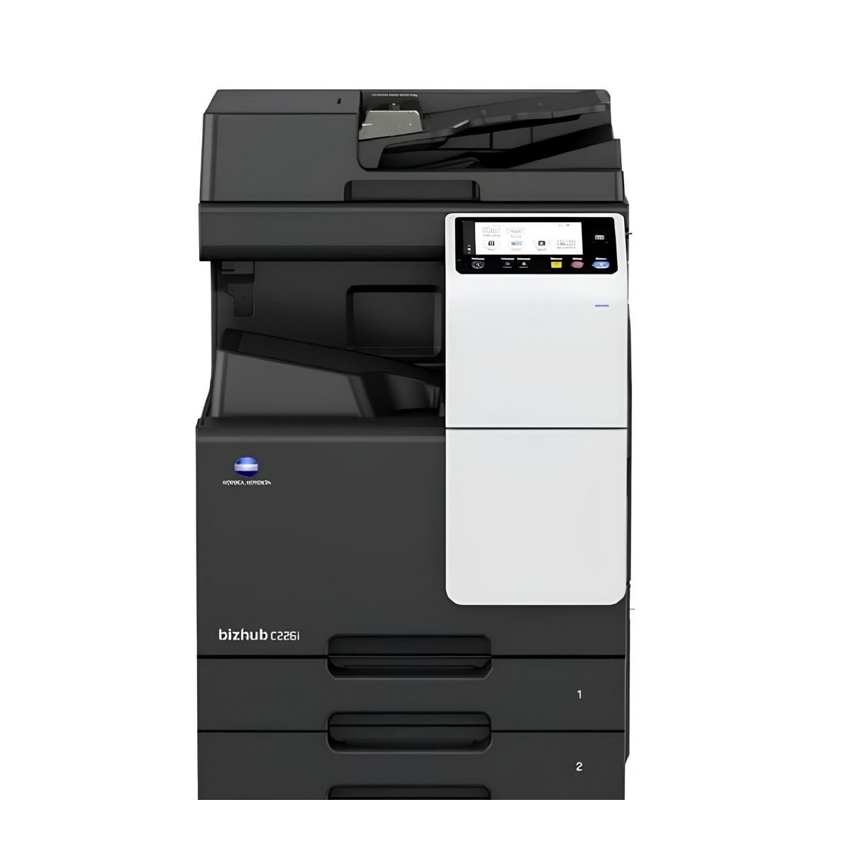 Konica Minolta bizhub C266i A3 colour photocopier printer scanner front view
