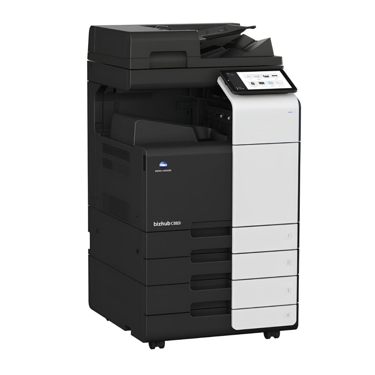 Konica Minolta bizhub C300i A3 colour photocopier printer scanner with finisher