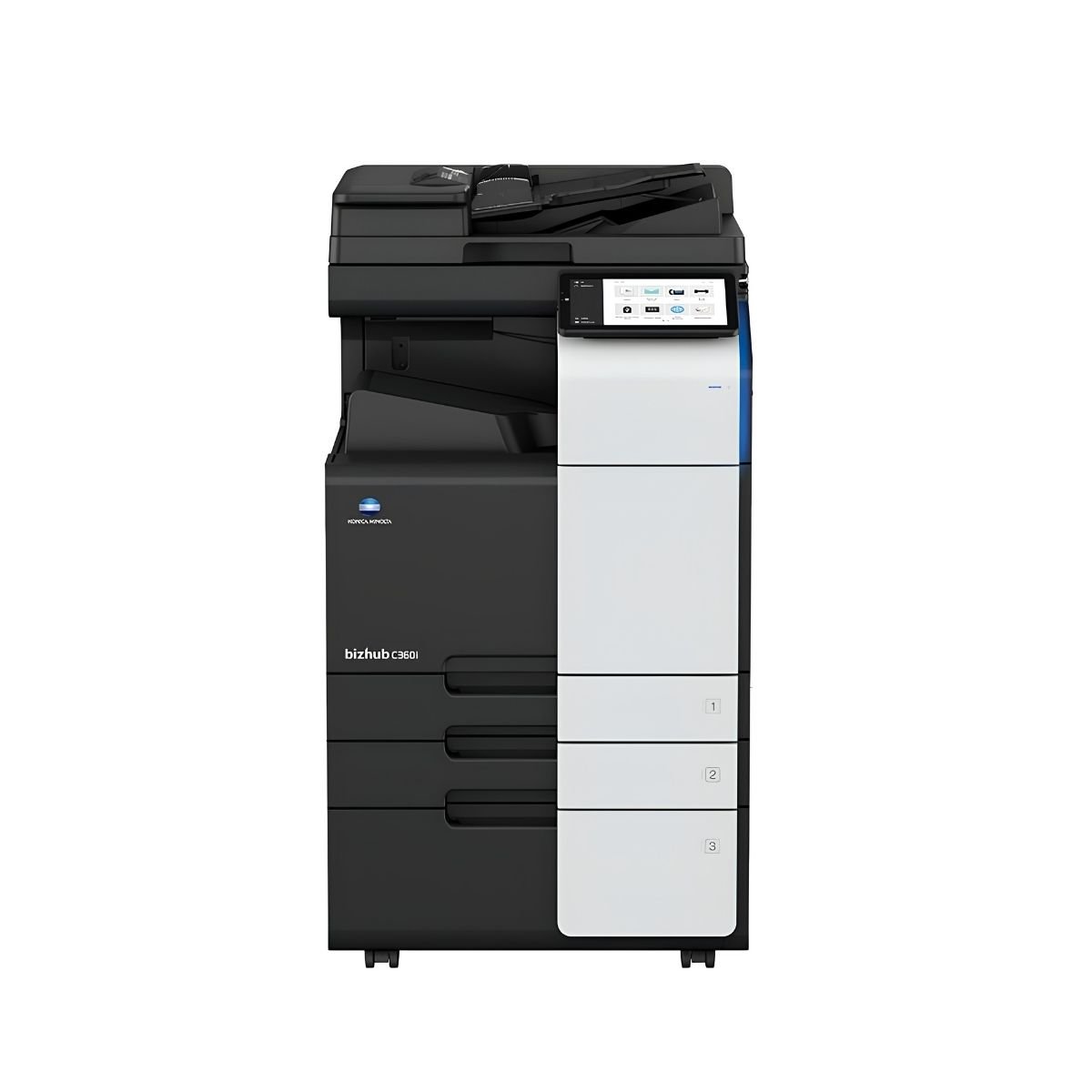 Konica Minolta bizhub C360i A3 colour photocopier printer scanner with booklet finisher