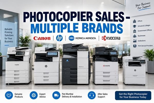 Photocopier sales in Mumbai, Canon, HP, Konica Minolta and Kyocera