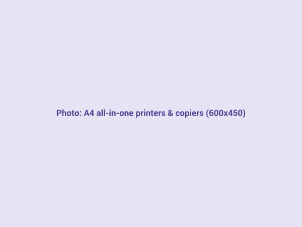 A4 All-in-One Printers and Copiers