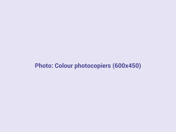 Colour Photocopiers